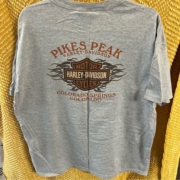 Men's HARLEY DAVIDSON TAZ PIKES PEAK T-shirt Size XL****Vintage - Picture 2 of 7